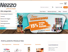 Tablet Screenshot of nezzo.nl